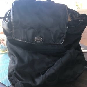 Authentic coach back pack